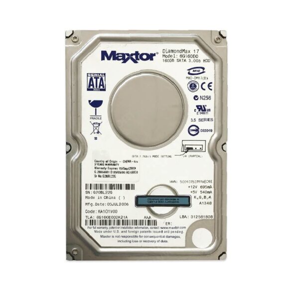 HDD-160G (MAXTOR/TOSHIBA)