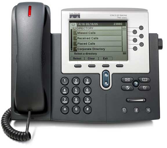 تلفن تحت شبکه Voip CISCO 7962