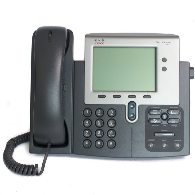 تلفن تحت شبکه Voip CISCO 7942
